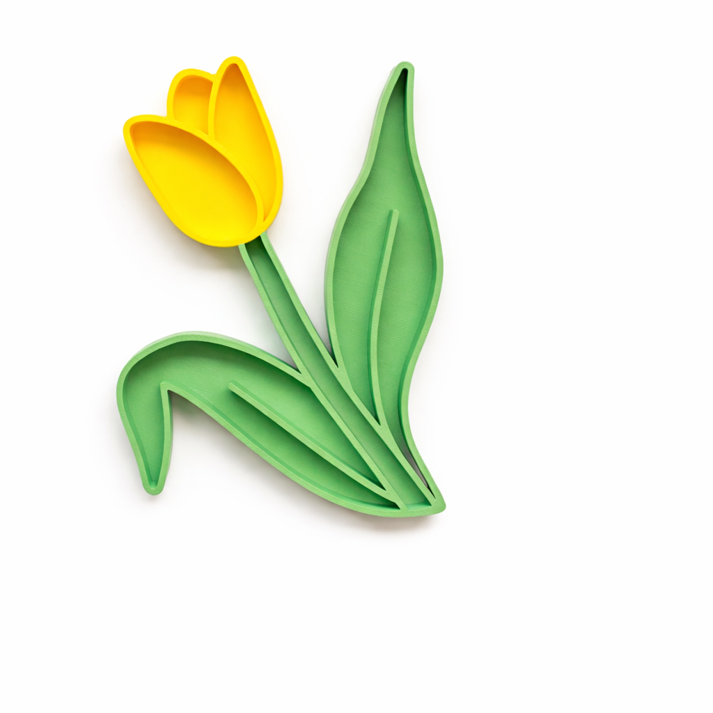 Taca Sensoryczna z Tulipanami