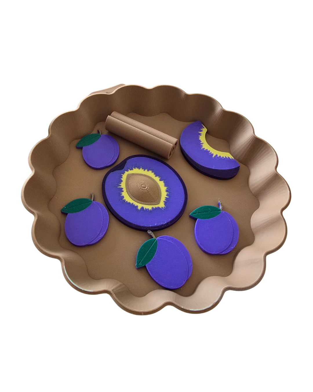 Fruit Pie Sensory Tray STL